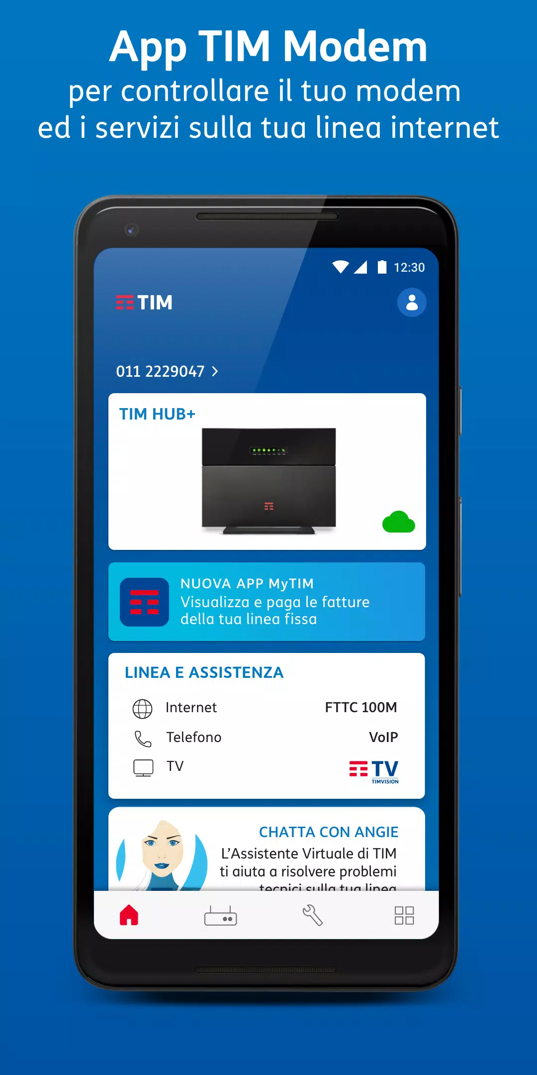 TIM Modem pour Android - Téléchargez l'APK
