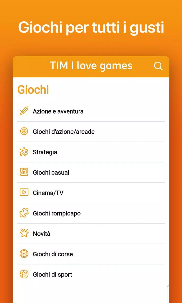 Download do APK de TIM I love games para Android