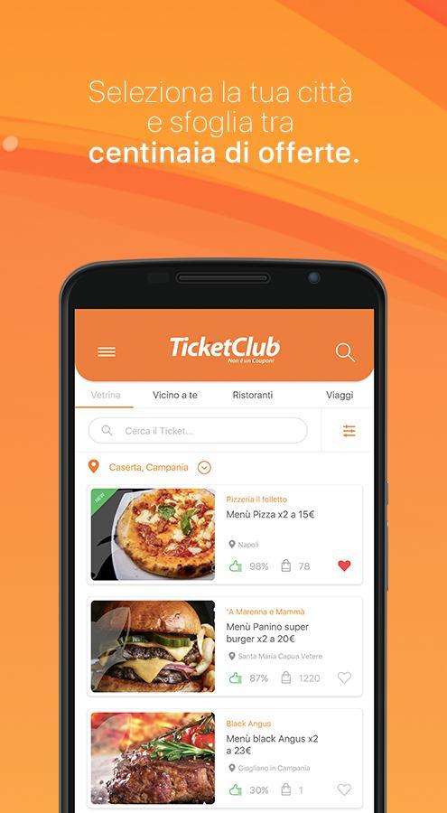 TICKETCLUB SCARICARE