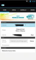 Elfi Mobile Order تصوير الشاشة 1