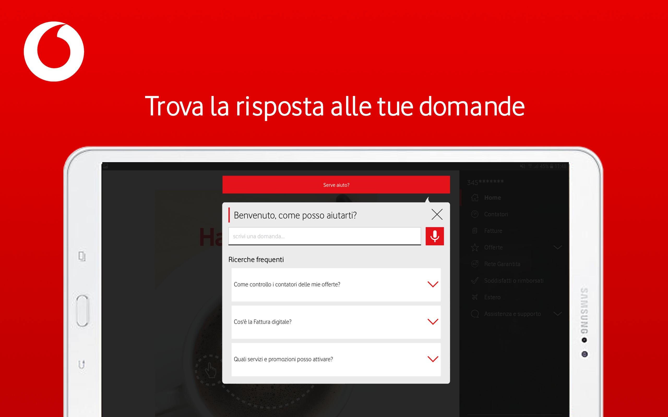 fatture vodafone aziende scaricare