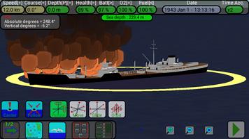U-Boat Simulator (Demo) ảnh chụp màn hình 1