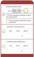Calcolo della pena - demo اسکرین شاٹ 3