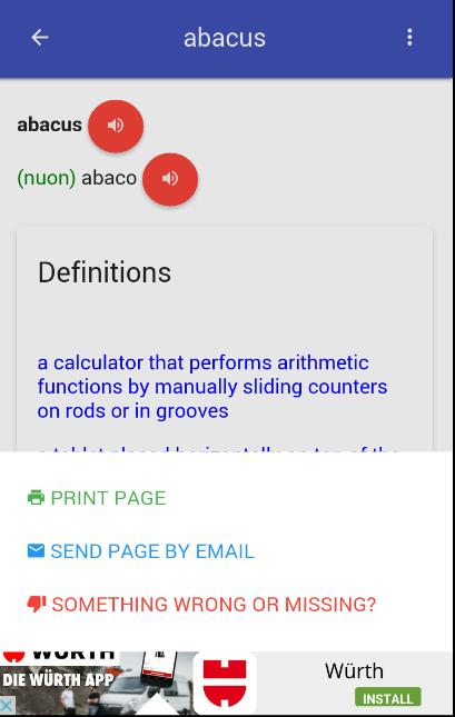 Angielsko-włoski słownik for Android - APK Download