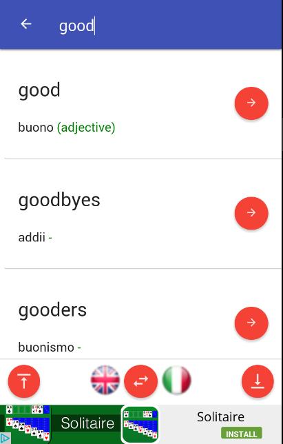 Angielsko-włoski słownik for Android - APK Download