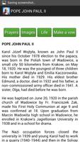 Pope John Paul II ภาพหน้าจอ 2