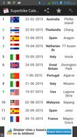 World S bike Calendar پوسٹر
