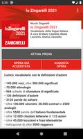 Poster lo Zingarelli 2021