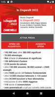 lo Zingarelli 2022 Plakat