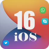 iOS 16 Launcher biểu tượng