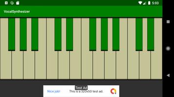 Vocal Synthesizer capture d'écran 1