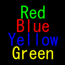 Text Color Brain training APK