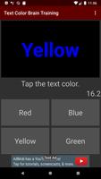 Text Color Brain training capture d'écran 2