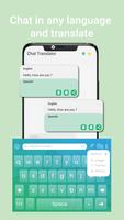 Chat translator keyboard captura de pantalla 1