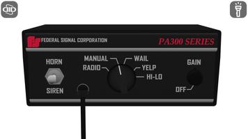 PA300 Federal Siren Sounds poster