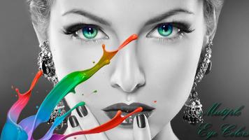 Poster Eye Cambia colore reale