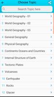 Geography MCQs screenshot 1