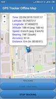 GPS Tracker Offline Map capture d'écran 1