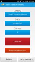 Lottery Ticket Numbers ภาพหน้าจอ 3