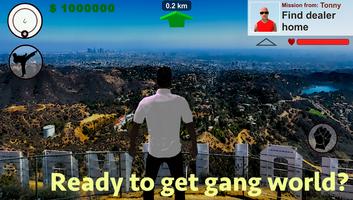 Los Andreas gangs go War poster