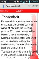 Poster Fahrenheit Celsius Converter