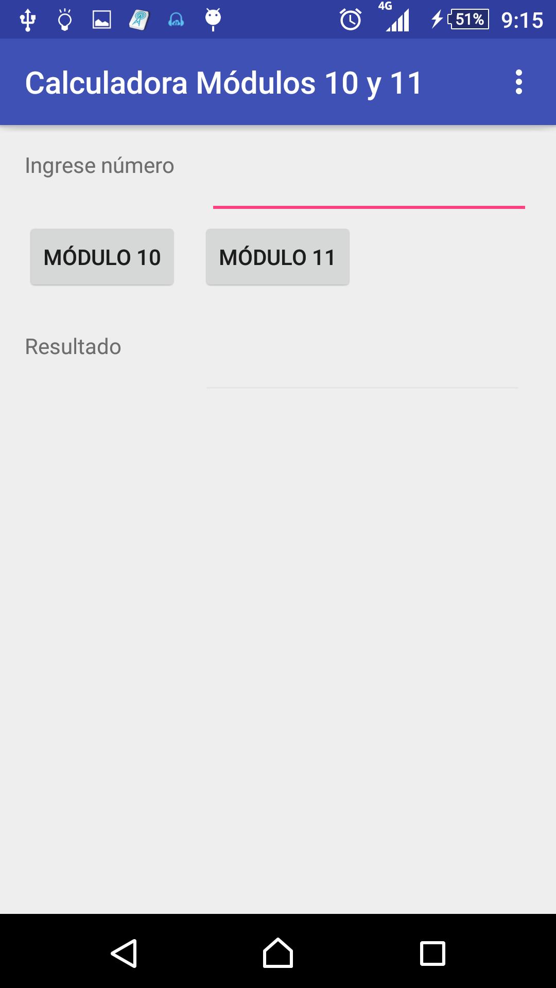Descarga de APK de Calculadora Módulos 10 y 11 para Android
