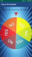 Yes or No Roulette Simulator ảnh chụp màn hình 1