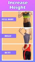 Increase Height - home workout exercise tips plakat