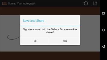 Spread Your Autograph تصوير الشاشة 2