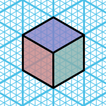 Isometric 3d Form icon