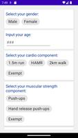 Air Force PT Test Calc - 2023 スクリーンショット 1