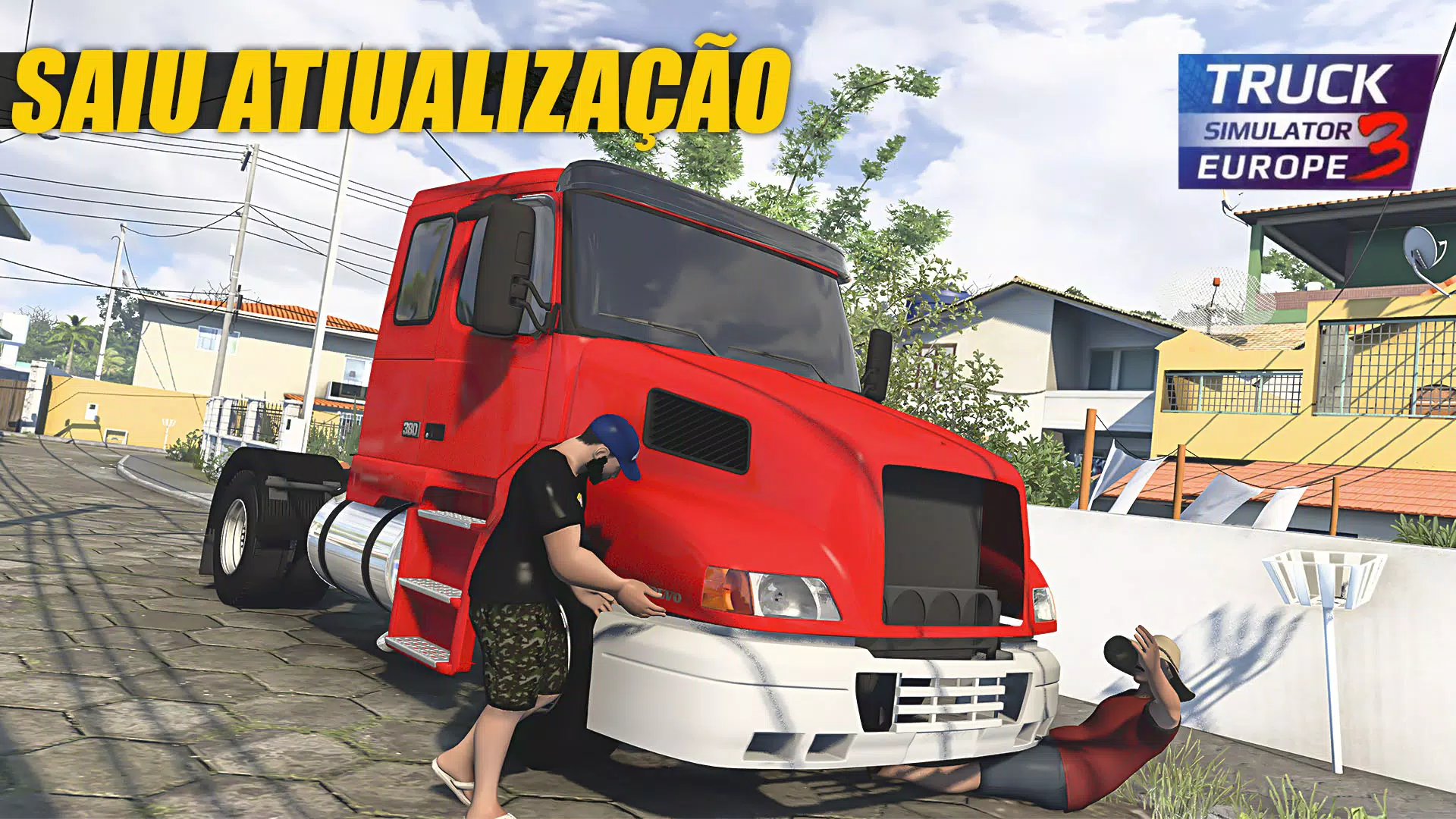 SAIU TODOS OS Caminhões Do Truck Simulator Europe 3 