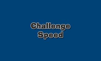 Challenge Speed-poster