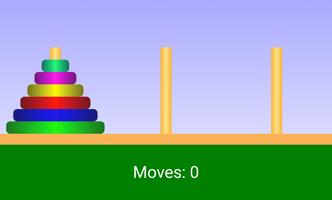 Tower of Hanoi Affiche