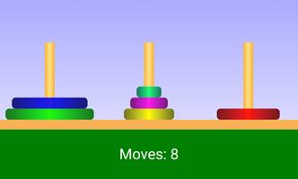 Tower of Hanoi captura de pantalla 1