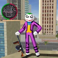 Joker Counter Stickman Rope Hero Crime OffRoad APK Herunterladen