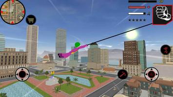 Joker Counter Stickman Rope Hero Crime OffRoad screenshot 2