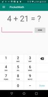 Pocket Math – formateur arithm capture d'écran 1