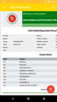 3 Schermata SSC, HSC and Honors Results
