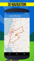 🌏 GPS Maps of Jordan : Offline Map Affiche