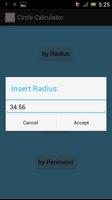 Cirkel Omtrek Calculator screenshot 2