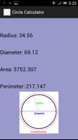 Cirkel Omtrek Calculator screenshot 3