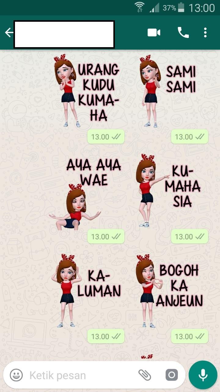 Sticker Sunda Kocak Lucu Terbaru Wastickerapps For Android Apk