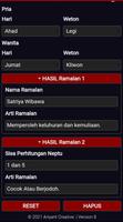برنامه‌نما Kalkulator Weton Jawa Lengkap عکس از صفحه