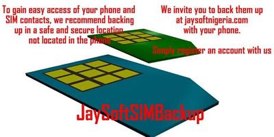 JaySoftSIMBackup 포스터