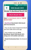 Jharkhand Board 10th & 12th Result 2019 screenshot 2