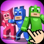 Color by Number Pixel Art Moonlight Superhero simgesi