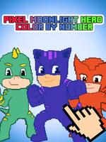 Color By Number Pixel Art Moonlight Hero 截图 3