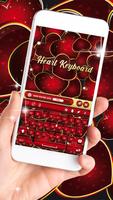 Love - Heart Keyboard syot layar 2