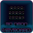 3D Neon Keyboard Theme APK